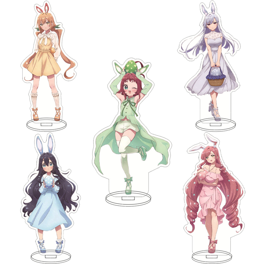 Figma Stand Set - 16CM Anime The 100 Girlfriends Who