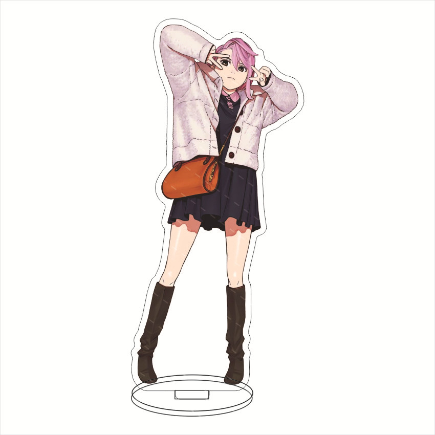 16CM Anime Dandadan Momo Ayase - Figma Stand Set recension och pris