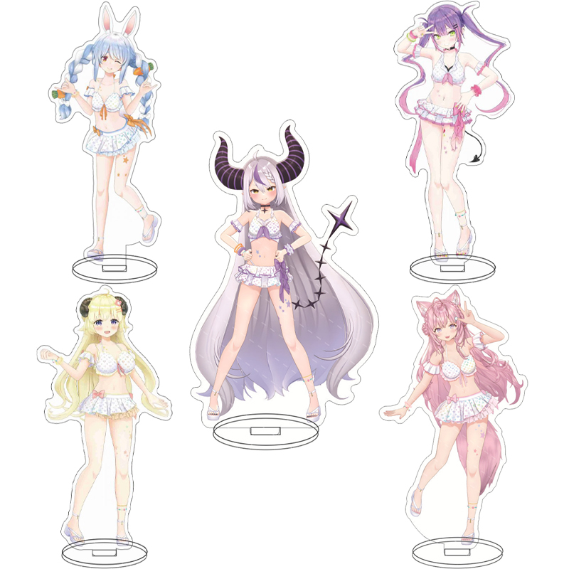 16CM Anime Hololive Shirakami  - Figma Stand Set recension och pris