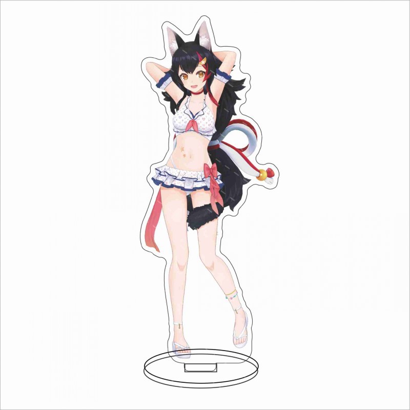16CM Anime Hololive Shirakami  - Figma Stand Set recension och pris