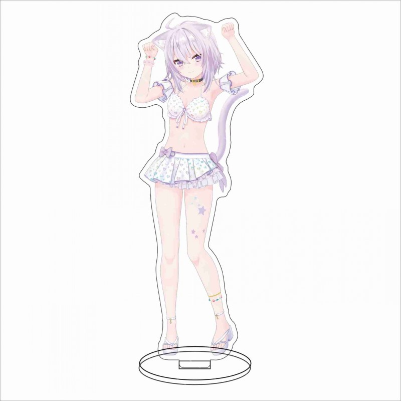 16CM Anime Hololive Shirakami  - Figma Stand Set recension och pris
