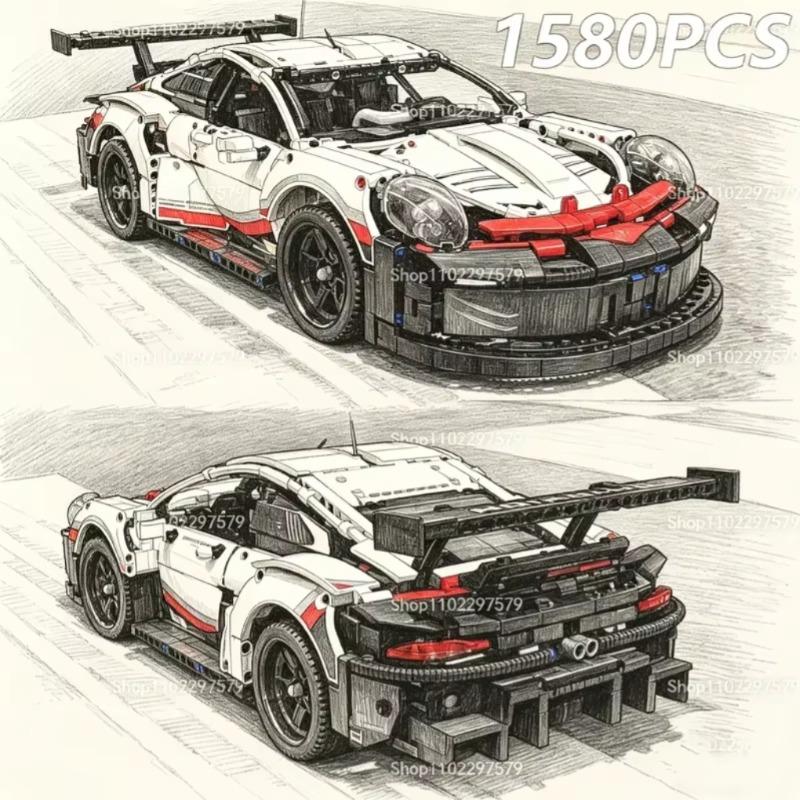 1580PCS New Technical 1:8 Scal - Lego Set Creator recension och pris