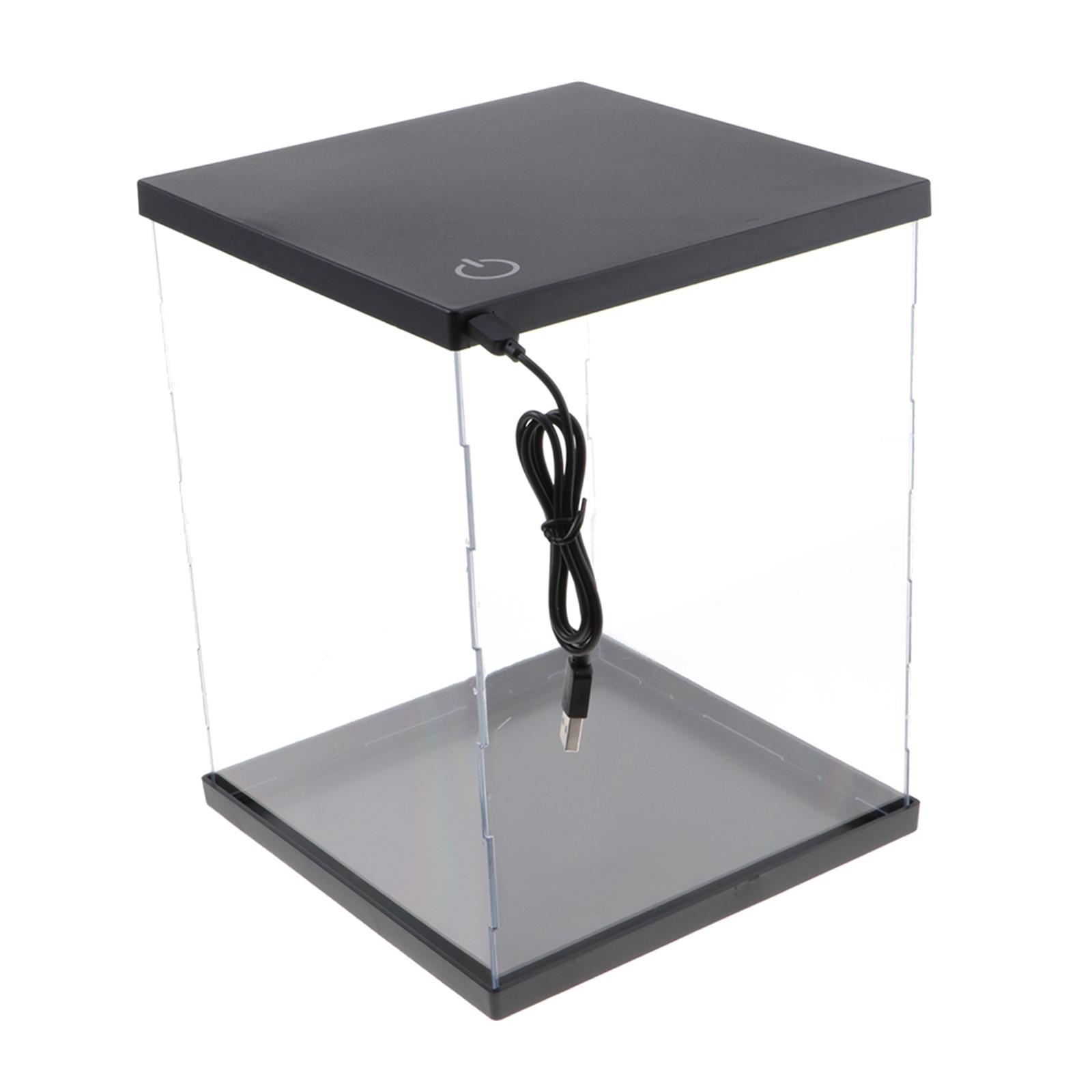 Acrylic Display Case with LED  - Display Case Acrylic recension och pris