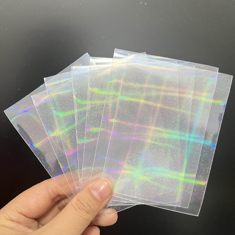 50pcs 65x90mm Holographic Card - Card Penny Sleeve recension och pris