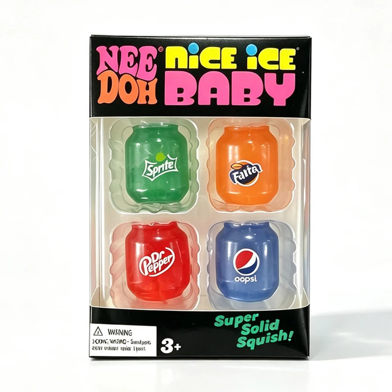 NeeDoh Squeeze Stress Can Mini - Fidget Cube Original recension och pris
