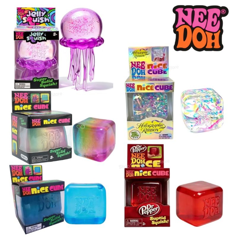 Schylling Nee Doh Jellyfish &  - Fidget Cube Original recension och pris
