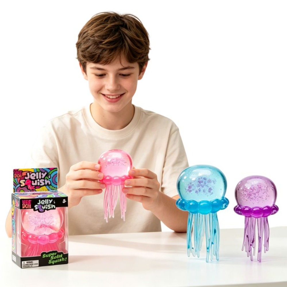 Schylling Nee Doh Jellyfish &  - Fidget Cube Original recension och pris