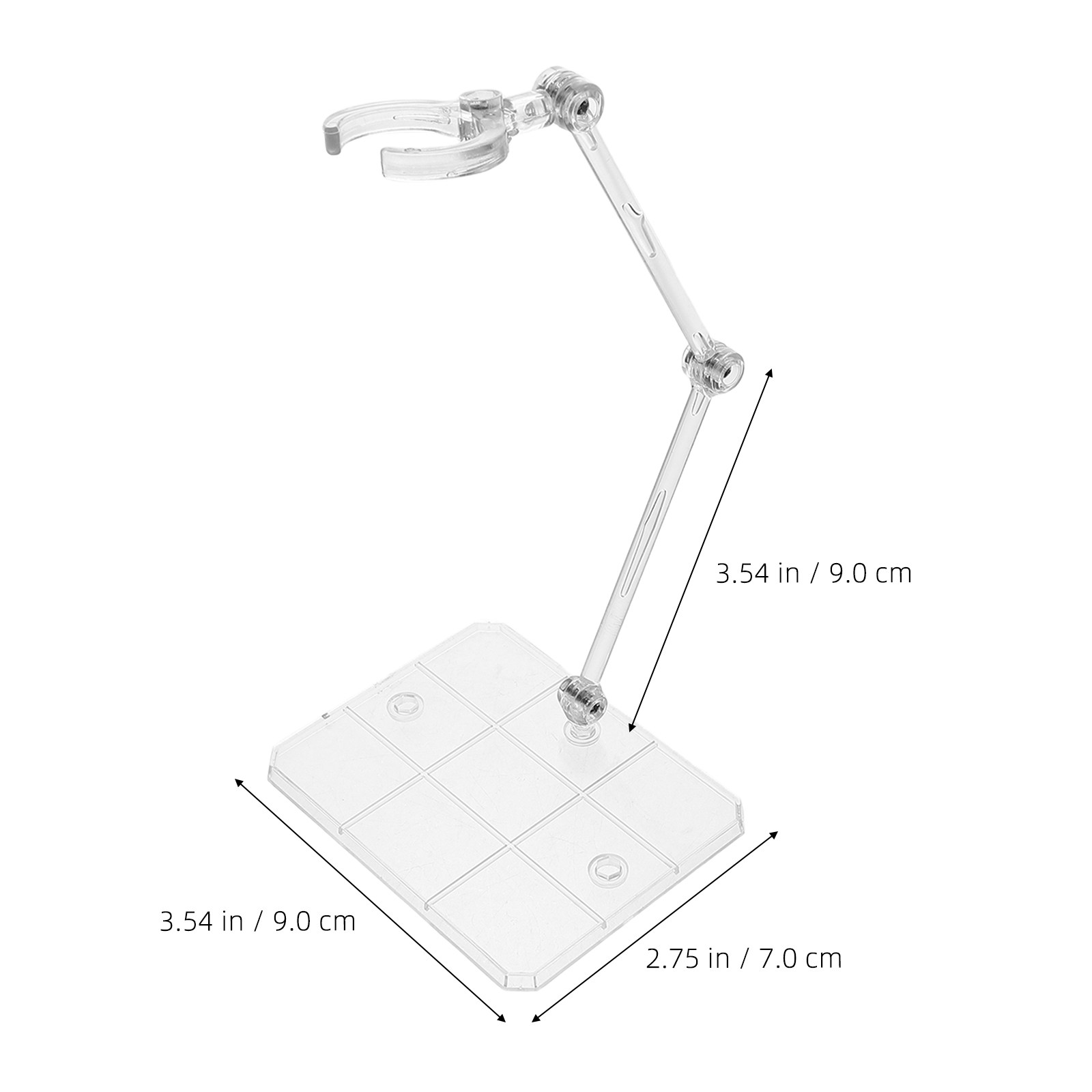 3Pcs Transparent Figure Suppor - Action Figure Stand recension och pris
