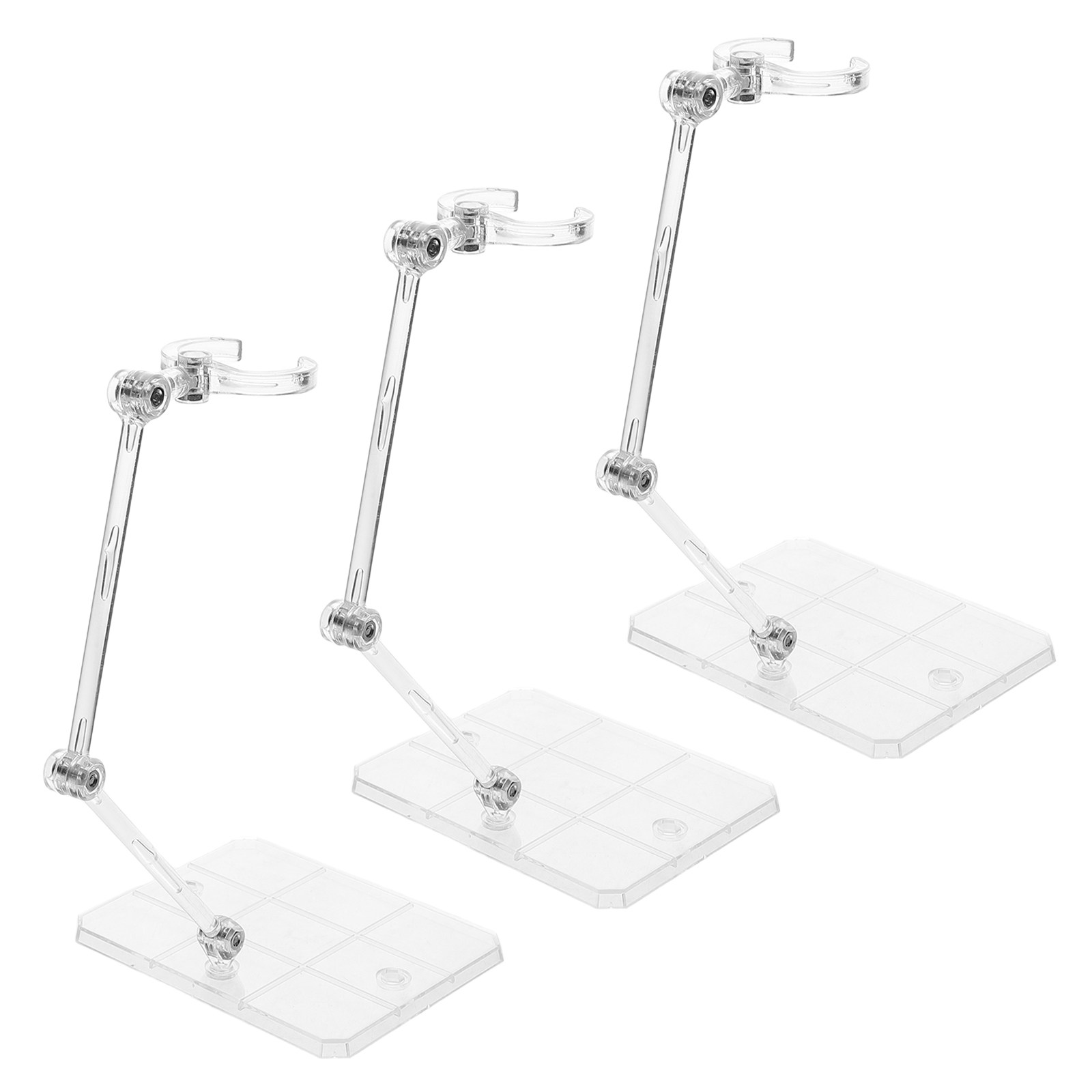 3Pcs Transparent Figure Suppor - Action Figure Stand recension och pris