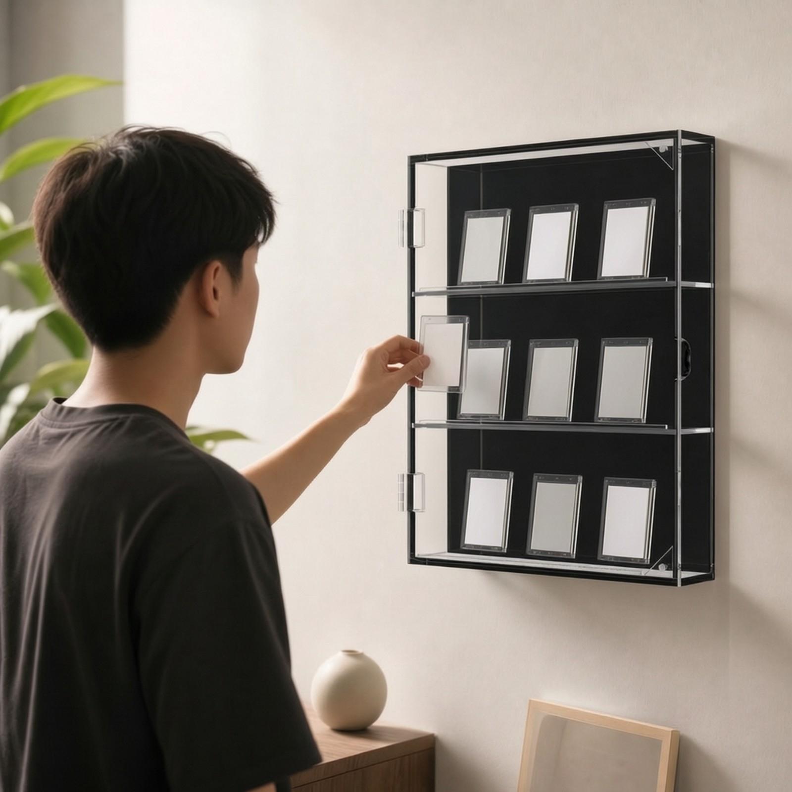 Acrylic Wall Card Display Case - Display Case Acrylic recension och pris