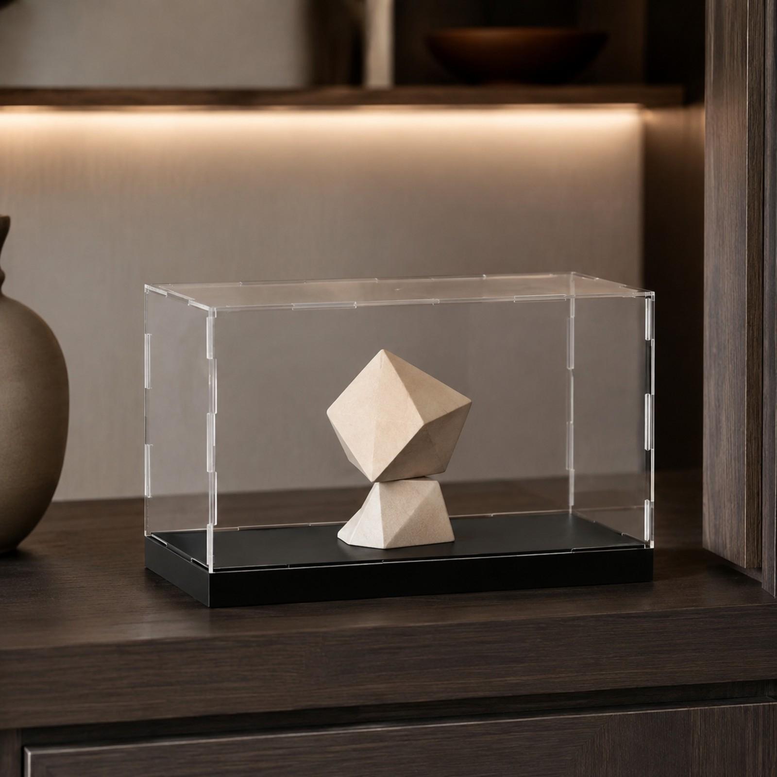 Clear Acrylic Display Case wit - Display Case Acrylic recension och pris